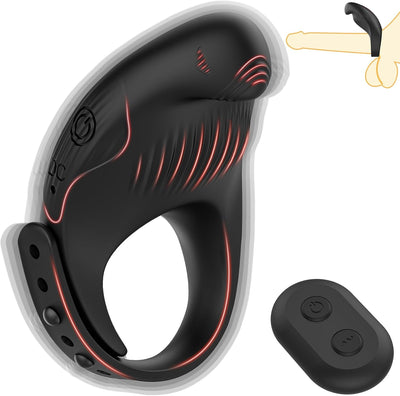 Sex Spielzeug für Paare- Penisring Vibrator Sexspielzeug für Paare Extrem Sex, Penis Ring Sex Spielzeug für die Männer Extrem,Sex Toys Cockring Penisring Erotisches Sexspielzeug mit 7 Vibration