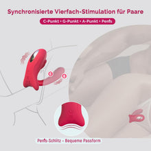 Laden Sie das Bild in den Galerie-Viewer, Sex Spielzeug für die Paare Frau Männer, Rose Mini G Punkt Vibration für Frauen, Vibratorensets für Frauen Klitoris mit Fernbedienung Leise, Vibrator App, BDSM Erotisches Sexspielzeug Spiele