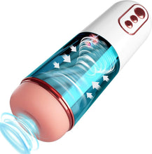 Laden Sie das Bild in den Galerie-Viewer, Elektrischer Masturbator Mann Handfrei Cup mit 7 Saug- und Vibrationsmodi, Penispumpe Vibrator Sex Spielzeug für die Männer Sex Toys, Masturbieren für Männer, Taschenmuschi Penis Masturbatoren