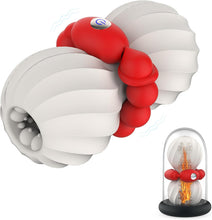 Laden Sie das Bild in den Galerie-Viewer, Elektrischer Masturbator Mann mit 9 Vibrationsmodi Elektrischer Masturbator Cup 3D Realistische Vagina Heizung,Automatischer Mastubratoren Taschenmuschi Penis Stimulator Penis Masturbatoren