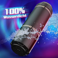 Laden Sie das Bild in den Galerie-Viewer, Elektrischer Masturbator Cup mit 8 Teleskop Rotierende Vibration Stoßfunktion, Sex Spielzeug für die Männer solo, Taschenmuschi Masturbieren für Männer Penis Masturbatoren, Sex Toys mit 3D Vagina