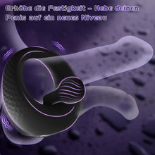 Laden Sie das Bild in den Galerie-Viewer, Penisring Vibrator mit 360° Verstellbarem Perlen-Klitorisstimulator, Sex Spielzeug für die Paare Männer Frauen, YAWNSHE Cockring Penis Ring Sex Toys, Erotisches Sexspielzeug für Paare Mann Extrem Sex