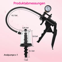 Laden Sie das Bild in den Galerie-Viewer, Analplug Dehner mit Vacuum Pump, Analdehner Anal Vagina Stimulator Butt Plug Expander, Analpumpe Prostata Massaager Analspielzeuge, Anal Dilator Masturbator Sexspielzeug für Frauen and Männer