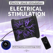 Laden Sie das Bild in den Galerie-Viewer, BDSM Elektro Shock Dual Penisring Hodenring Set,Elektrische Stimulation Massager Penis Erektion Enhancer SM Verzögerung Ring Sex Spielzeug für Männ