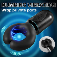 Laden Sie das Bild in den Galerie-Viewer, Masturbieren für Männer Masturbator Penis Trainer mit 10 Beißmodi &amp; 10 kraftvolle Vibrationsmodi Penis Exerciser Masturbator Automatische Masturbator Cup für Männer Paare