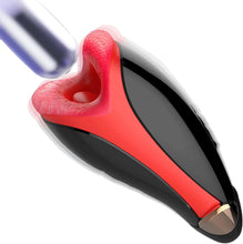 Laden Sie das Bild in den Galerie-Viewer, Elektrischer Masturbator Cup 10 Vibration und Heizfunktion mit Zunge lecken Penis Vibratoren Elektrische Masturbatoren Penis Trainer, Männer Eichel Stimulator 3D Realistischer Vagina Pussy