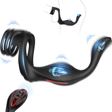 Laden Sie das Bild in den Galerie-Viewer, Vibrating Cock Ring Anal Plug - Sex Toys for Men Adult Toy Penis Ring with 11 Vibrators Modes, Vibrating Butt Plug Prostate Massager Male Sex Toy, Remote Control Vibrator Prostate Toy Lesbian Sex Toys