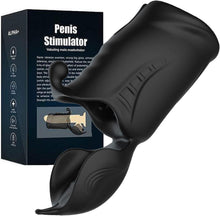 Laden Sie das Bild in den Galerie-Viewer, 3-in-1 Penis-Trainer Mit 10 Vibrationsmodi Neuer Masturbator Electric Glans Vibrator Zwei-Wege-Vibrator Penis-Verzögerungs-Trainer Eichelmassagegerät Penisstimulation geeignet für männliche