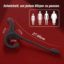Laden Sie das Bild in den Galerie-Viewer, Analplug Prostata Hoden Stimulation Männer mit Penisring Klitorisstimulator, Anal Butt Plug Dildo Sex Spielzeug für die Männer Paare Frauen, Penis Ring Vibrator App, Cockring Sexspielzeug Vibration