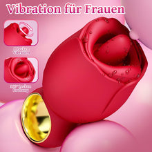 Laden Sie das Bild in den Galerie-Viewer, Vibrator für Frauen Sex Spielzeug für die Frau,Vibratorensets für Frauen Zunge Lecken Klistoris mit 8 Zungelecken Vibrationmodi Sexspielzeug Leise Stimulation G-punkt Sex Toys für Frauen