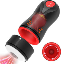 Laden Sie das Bild in den Galerie-Viewer, Electric Masturbator Cup,Masturbating for Men with 10 Vibrations,5Suction Modes, Masturbating for Men, Masturbating for Men Solo Pocket Pussy Masturbators, Trainer, Sex Toy for Couples