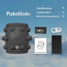 Laden Sie das Bild in den Galerie-Viewer, Penisring Vibrator Penishülle für Penis G-Punkt, Sex Spielzeug für die Paare Männer Frauen, 10 Vibrations Penis Ring Sleeve Cockring, Budoli Penismanschetten Sex Toys, Penisverlängerung Sexspielzeug
