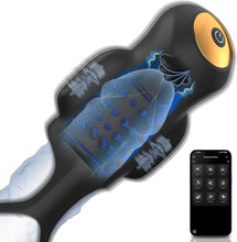 Laden Sie das Bild in den Galerie-Viewer, Masturbieren für Männer Penis Vibrator Eichel Stimulation Trainer,Sex Spielzeug für die Männer Zunge Oralsex Masturbator 9 Modi, Sex Toyset für Man Vibratorensets Sexspielzeug Solo Masturbatoren
