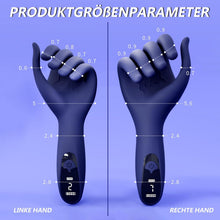 Laden Sie das Bild in den Galerie-Viewer, Finger Penis Trainer Vibrator mit 9 Vibrationsmodi,Eichelvibrator Eichel Stimulator Masturbatoren Mann Sexspielzeug für Männer Solo