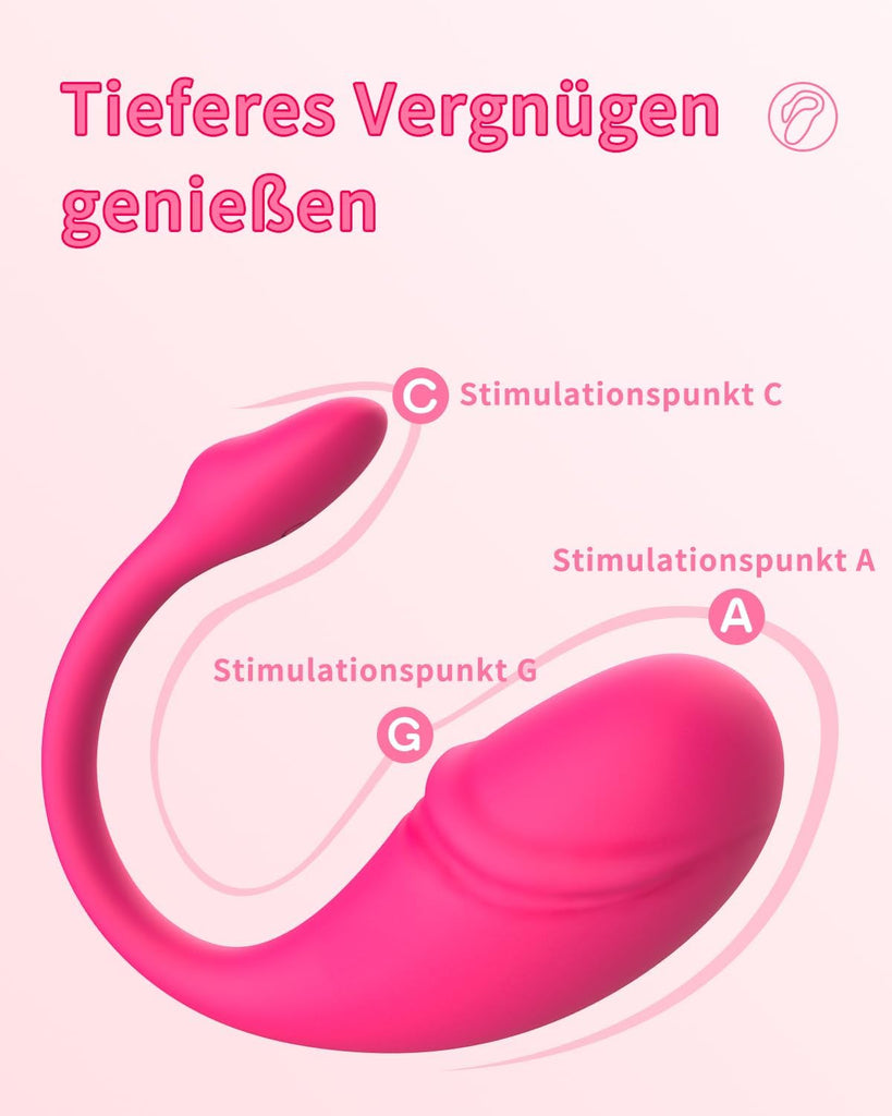 Vibrator mit Fernbedienung Sex Spielzeug für die Frau Vibration, Vibratorensets für Frauen mit App, Sexspielzeug für Paare Extrem Sex Toys Leise Vibro ei, Dildo Sex Toyset Damen Klitoris