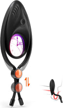 Laden Sie das Bild in den Galerie-Viewer, Penisring Vibrator Cockring für Männer Verstellbar Sextoysets für Paare Männer Sex, Paarvibrator mit 10 Vibrationsmodi Sex spielzeug für Paare extrem Männer Klitoris Penis Ring Erotik