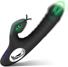 Laden Sie das Bild in den Galerie-Viewer, Dildo Vibrator Sex Spielzeug für die Frau, Vibratorensets für Frauen Klitoris Stimulator für Sie, G Punkt Vibratoren mit Klitorisstimulation mit 10 VibrationModi Sexspielzeug für Paare Sex Toy