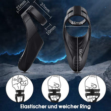 Laden Sie das Bild in den Galerie-Viewer, Dual Penisring 10 Vibration Teaser Punkte Streifen