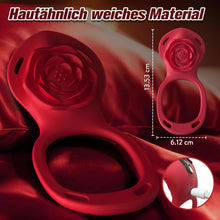 Laden Sie das Bild in den Galerie-Viewer, Sex Spielzeug für die Paare Frau Männer, BDSM Rose Vibration für Frauen, Vibratorensets für Frauen Klitoris mit Fernbedienung Leise, Penisring Vibrator App, Erotisches Sexspielzeug Sex Maschine Spiele