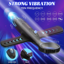 Laden Sie das Bild in den Galerie-Viewer, Buntune Elektrische Masturbator Cup mit 10 Vibrationsmodi, Penis Trainer Vibrator mit Langwährende Erektion Penisring, Silikon Eichel Stimulator Masturbieren Sexspielzeug für Männer Solo