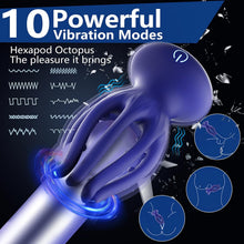 Laden Sie das Bild in den Galerie-Viewer, Buntune Penis Masturbator Herren Eichel Stimulator Mit 10 Vibrationsmodi Silikon Elektrischer Cup Masturbatoren Masturbieren Sexspielzeug für Männer Paare Mann Penis Trainer Vibrator