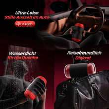 Laden Sie das Bild in den Galerie-Viewer, Masturbieren für Männer Elektrischer Masturbator mit 9 Zungenleckmodi 9 Saugmodi 9 Vibrationen Blowjob Transparent Taschenmuschi Sex Spielzeug für die Paare Sexspielzeug für männer solo