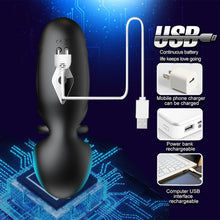 Laden Sie das Bild in den Galerie-Viewer, Elektrischer Masturbator Silikon Penis Trainer Vibrator mit 9 Vibrationsmodi, Eichel Stimulator Masturbatoren Mann mit App Steuerung Masturbieren Männer Sex Toys für Männer und Paare