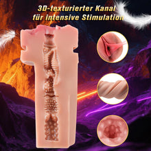 Laden Sie das Bild in den Galerie-Viewer, Sex Spielzeug Taschenmuschi Masturbieren für die Männer Elektrisch Solo - Sexspielzeug Masturbator Penispumpe Toyset für Man Handfrei, Sex Muschi Pussy Toys Masturbatoren mit 5 Saugen &amp; 9 Vibrieren