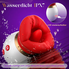 Laden Sie das Bild in den Galerie-Viewer, Sauger Vibration für Frauen 360°Rotierende Vibrator Sex Spielzeug für die Frau mit 3 Saugmodi 10 Zungenlecken Sexspielzeug für Klitoris Stimulator Erotik Sex Toys, Sex Spielzeug für die Paare mit APP