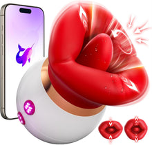 Laden Sie das Bild in den Galerie-Viewer, Sauger Vibration für Frauen 360°Rotierende Vibrator Sex Spielzeug für die Frau mit 3 Saugmodi 10 Zungenlecken Sexspielzeug für Klitoris Stimulator Erotik Sex Toys, Sex Spielzeug für die Paare mit APP