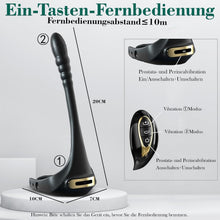 Laden Sie das Bild in den Galerie-Viewer, Prostata Stimulation Männer Sex Spielzeug für die Männer, Vibratorensets Analplug für männer Penisringe Vibrator Analvibratoren für mann Sexspielzeug für Paare Cockring groß mit 10 Vibrationsmodi