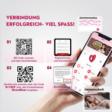 Laden Sie das Bild in den Galerie-Viewer, Sex Spielzeug für die Paare Frau Männer, Rose Mini G Punkt Vibration für Frauen, Vibratorensets für Frauen Klitoris mit Fernbedienung Leise, Vibrator App, BDSM Erotisches Sexspielzeug Spiele