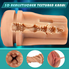 Laden Sie das Bild in den Galerie-Viewer, Elektrischer Masturbator Cup 10 Vibration mit 5 Saugmodi Sex Spielzeug für die Männer solo Sex Toys Masturbieren für Männer Taschenmuschi Penis Masturbatoren mit 3D Realistischer Vagina Pussy
