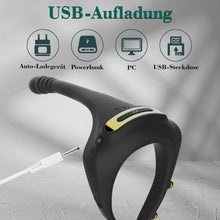 Laden Sie das Bild in den Galerie-Viewer, Prostata Stimulation Männer Sex Spielzeug für die Männer, Vibratorensets Analplug für männer Penisringe Vibrator Analvibratoren für mann Sexspielzeug für Paare Cockring groß mit 10 Vibrationsmodi