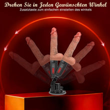 Laden Sie das Bild in den Galerie-Viewer, Dildo mit 5 Stoßfunktion &amp; 10 Vibration für Frauen, Vibrator Sex Spielzeug für Paare, Sex Spielzeug für die Frau Männer, Vibratorensets für Frauen Männer, Dildos Sexmaschine Maschinen &amp; Geräte