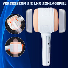 Laden Sie das Bild in den Galerie-Viewer, Elektrischer Masturbator Cup mit 3 Modi 7 Frequenz,Masturbieren für Männer Sex Toys Masturbieren für Männer Taschenmuschi Penis Masturbatoren mit 3D Realistischer Vagina Anal,Spielzeug für die Männer