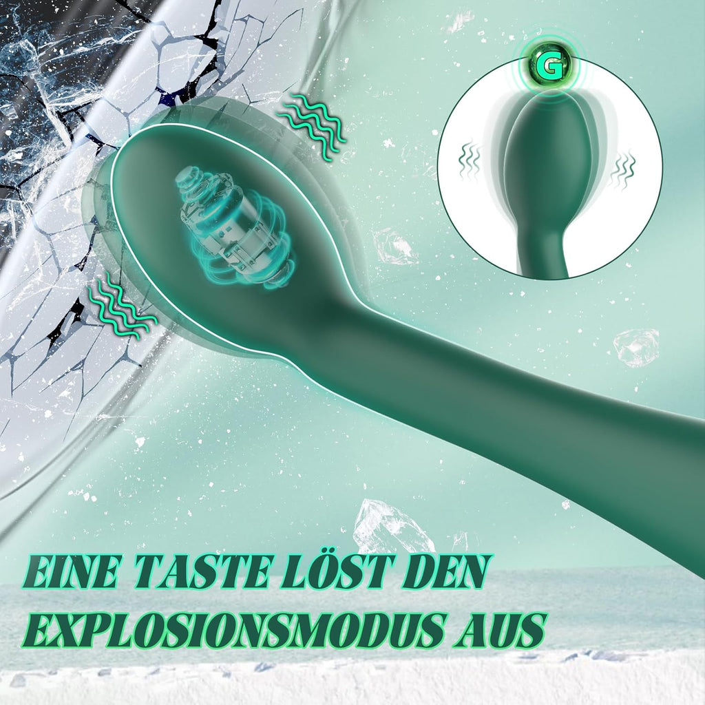 Analvibratoren für Mann Sex Spielzeug für die Männer, Prostata Stimulation Männer Vibrator mit 12 Vibrationsmodi, Sex Spielzeug für Paare Anal Plug Frauen Buttplug Sexspielzeugs