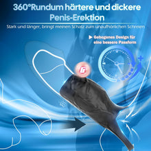 Laden Sie das Bild in den Galerie-Viewer, Penisring Sex Spielzeug für die Männer,Masturbator Penisringe mit 9 Vibration,Vibrator Penishülle SexSpielzeug,Penismanschetten Sex Toys,Cockring Sex Spielzeug für die Paare