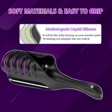 Laden Sie das Bild in den Galerie-Viewer, Elektrischer Masturbator Cup - 3 Motoren, 5 Klopfmodi, 10 Vibrationsmodi, Penis Training Massager Silikon Sexspielzeug für Männer Penis Vibrator Trainer Sex Spielzeug für die Männ Masturbieren