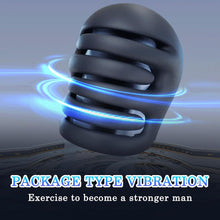 Laden Sie das Bild in den Galerie-Viewer, Latest 3.0 Vibrator Masturbating for Men Electric, Sword Helmet Design Glans Stimulator Man Masturbators Ring Vibrator, 10 Vibrator Modes, Prostate Vibration Men Masturbator