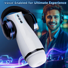 Laden Sie das Bild in den Galerie-Viewer, Elektrischer Masturbator Cup mit 10 Vibration &amp; 10 Saugmodi, Sex Spielzeug für die Männer solo, Taschenmuschi Masturbieren für Männer Penis Masturbatoren, Sex Toys mit 3D Vagina Pussy