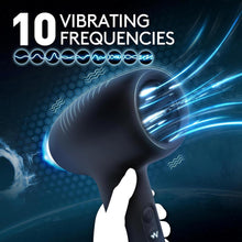 Laden Sie das Bild in den Galerie-Viewer, Elektrischer Masturbator Cup Mann Handfrei, Automatische Masturbatoren mit 10 Vibrationsmodi Waterproof Hands-Free Portable Masturbators Stroker Training Automatischer Elektrischer Masturbator