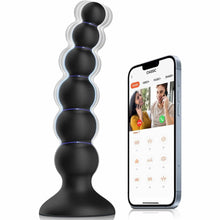 Laden Sie das Bild in den Galerie-Viewer, Anal-Sexspielzeug für Paare, Vibrator-Analspreizer mit App-Steuerung &amp; 9 Vibrationsmodi, Prostata-Stimulator für Männer, Frauen und Paare