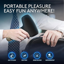 Laden Sie das Bild in den Galerie-Viewer, Elektrischer Masturbator Cup Mann Handfrei, Automatische Masturbatoren mit 10 Vibrationsmodi Waterproof Hands-Free Portable Masturbators Stroker Training Automatischer Elektrischer Masturbator