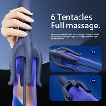 Laden Sie das Bild in den Galerie-Viewer, 2-in-1-Harnröhren- und Penis-Vibrator für Männer, Harnröhrendilatator, 30 Vibrationsmodi, Prostatastimulator, Dilatatoren, Harnröhren- und Penis-Plug, Masturbator für Männer