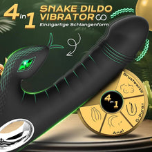 Laden Sie das Bild in den Galerie-Viewer, Dildo Vibrator Sex Spielzeug für die Frau, Vibratorensets für Frauen Klitoris Stimulator für Sie, G Punkt Vibratoren mit Klitorisstimulation mit 10 VibrationModi Sexspielzeug für Paare Sex Toy
