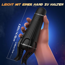 Laden Sie das Bild in den Galerie-Viewer, Masturbieren für Männer Penis Eichel Stimulator, Sex Spielzeug für die Männer Zunge Oralsex Masturbator 10 Modi, Vibratorensets Sexspielzeug für Männer Solo Paare Masturbatoren Taschenmuschi