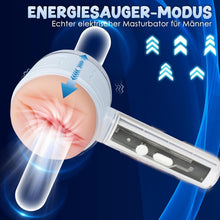 Laden Sie das Bild in den Galerie-Viewer, Elektrischer Masturbator Cup mit 3 Modi 7 Frequenz,Masturbieren für Männer Sex Toys Masturbieren für Männer Taschenmuschi Penis Masturbatoren mit 3D Realistischer Vagina Anal,Spielzeug für die Männer