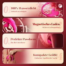 Laden Sie das Bild in den Galerie-Viewer, Vibration für Frauen Sex Spielzeug für die Frau Paare mit APP, 2in1 Vibrator G-Punkt Anal Klitoris Vibratorensets 10Modi, Leise Tragbarer Vibratoren Bdsms Sexspielzeug Extrem Sex Toyset für Woman Rosa