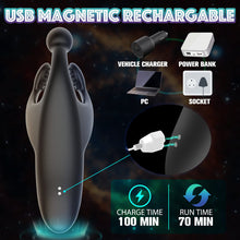 Laden Sie das Bild in den Galerie-Viewer, Penisvibrator mit Klopf- und Vibrationsfunktion